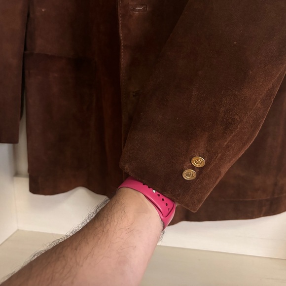 Vintage Pierre Cardin - suede 44R - Picture 4 of 9